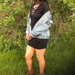 Black mini dress ✨